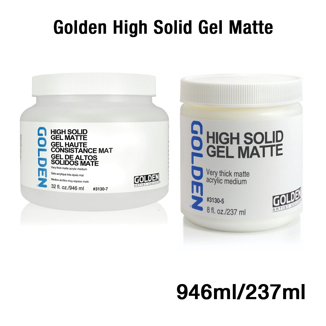 Golden High Solid Gel Matte-946ml/237ml