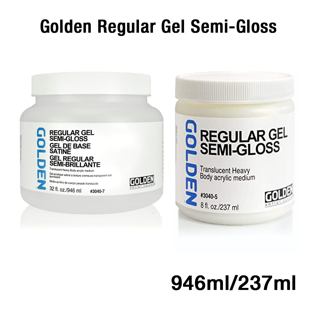 Golden Regular Gel Semi-Gloss-946ml/237ml