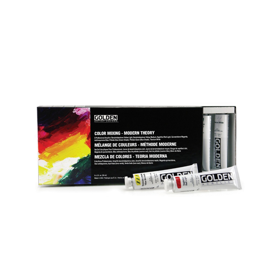 hb color mixing modern theory set