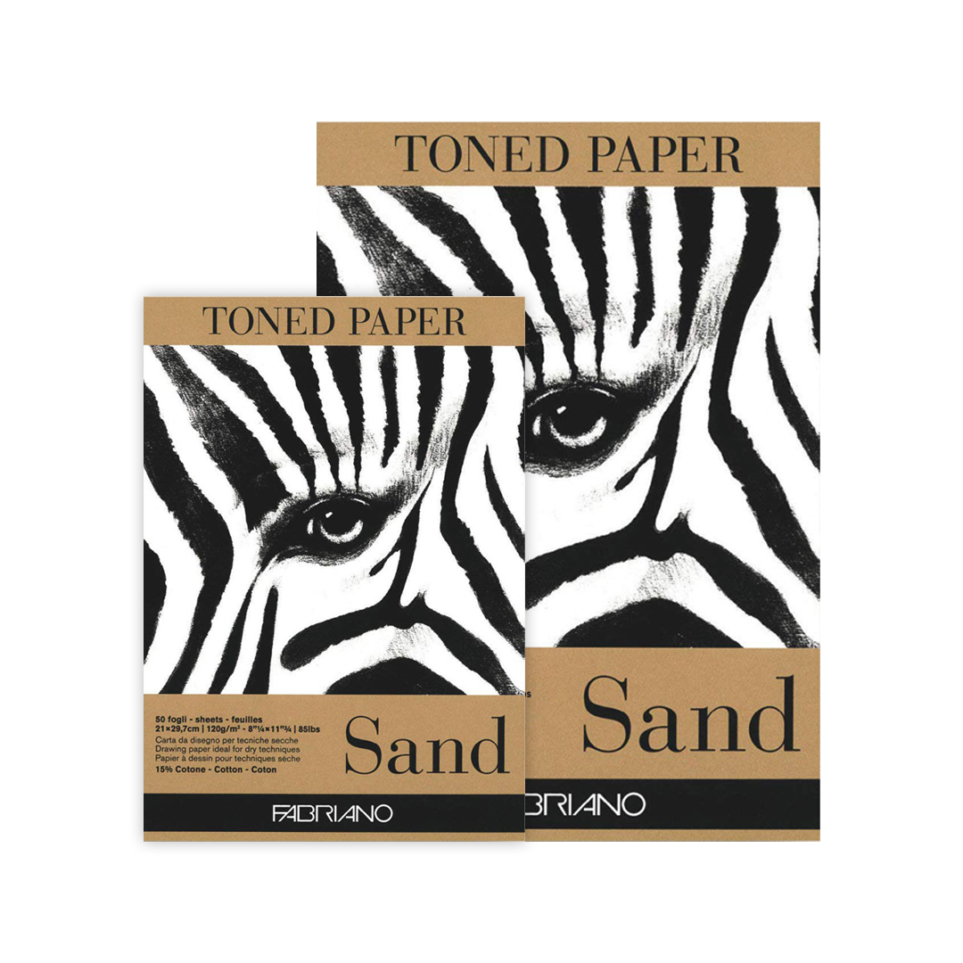 Fabriano Toned Paper Pad Sand
