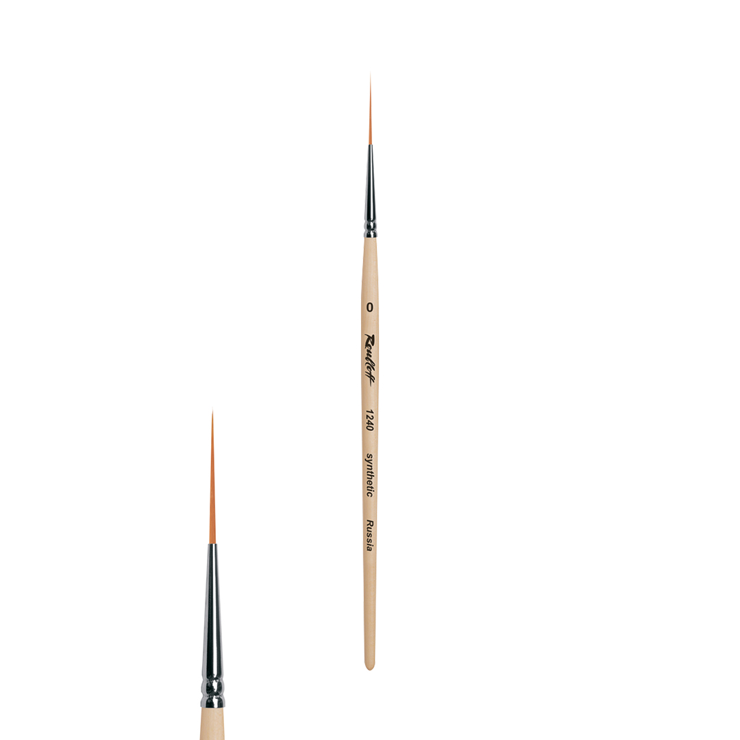 ROUBLOFF SYNTHETIC LINER BRUSH (1240) SIZE 0