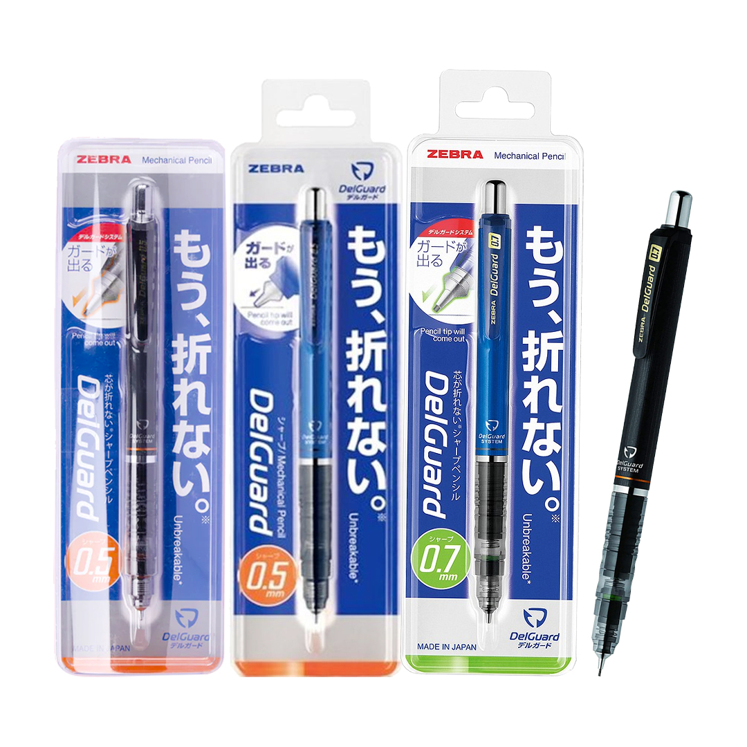 Zebra DelGuard Lead Mechanical Pencil Cover page