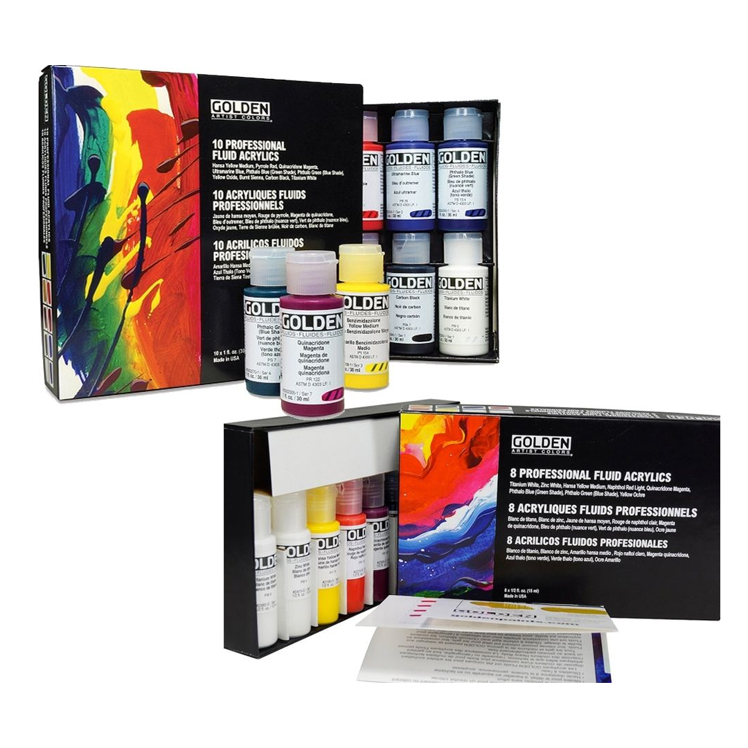 golden-professional-fluid-acrylic-set-cover-page