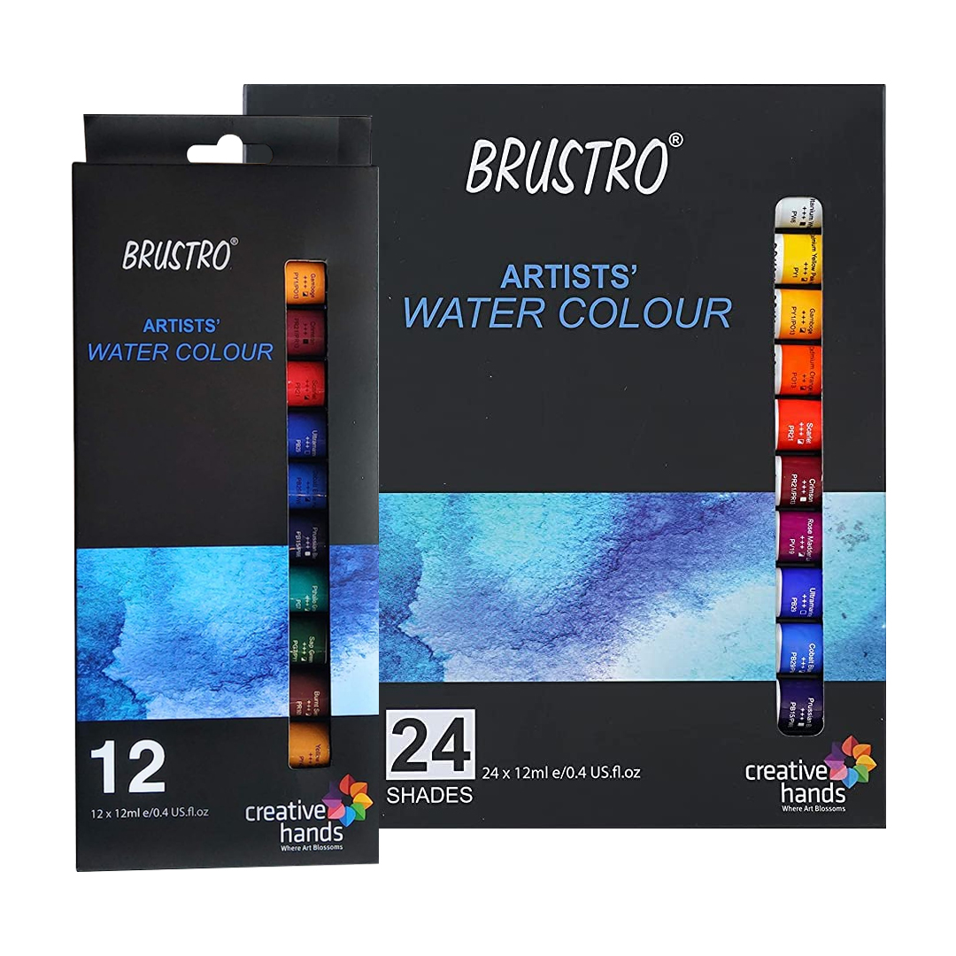 BRUSTRO-Artists’ Watercolour-Colours-cover-page