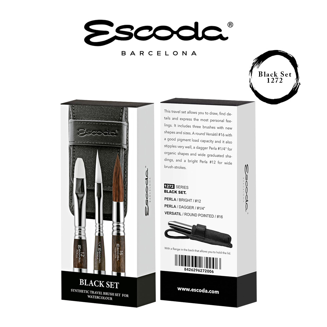 1272 BRUSH BLACK SET cover image