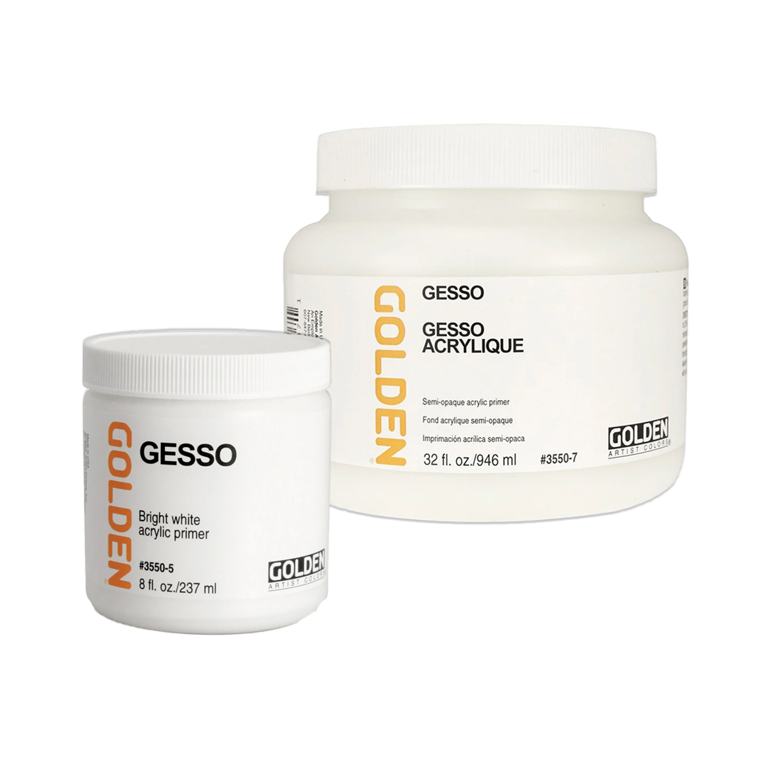 golden gesso cover page